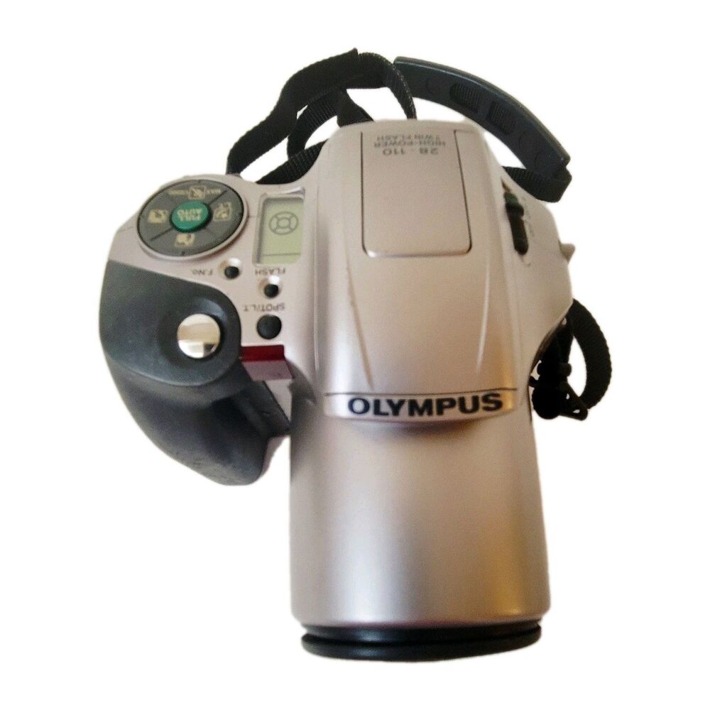 Olympus 35mm Film Camera 28-110mm Zoom Lens 4x Twin Flash Quartzdate w/ Case...